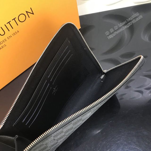 LV包包 LV新款手包 N60113 路易威登Pochette Jour手袋 LV棋盤格收納包  ydh3621